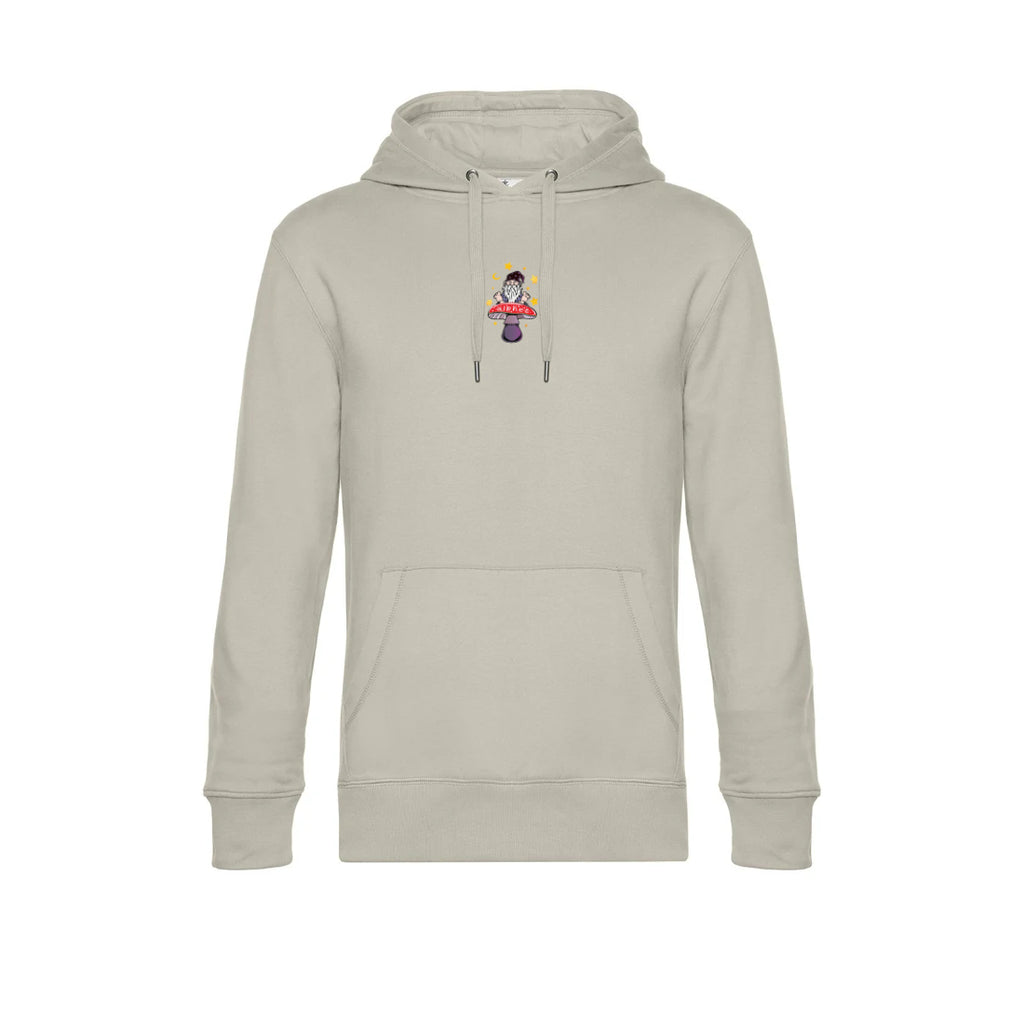Mushroom Magic Grey Fog Hoodie