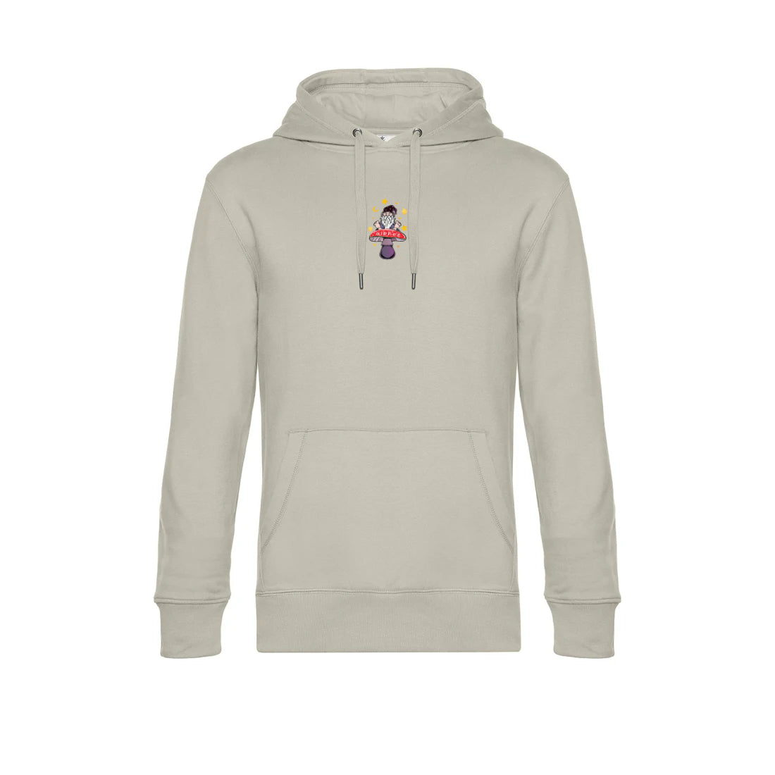 Mushroom Magic Grey Fog Hoodie